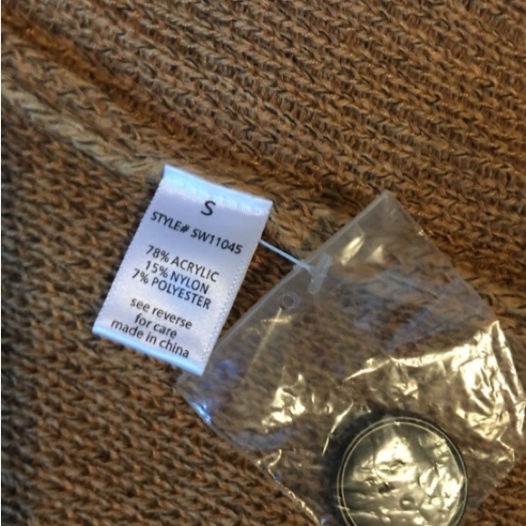 💥LAST ONE💥Mustard Sweater Cardigan Vest - Picture 6 of 6